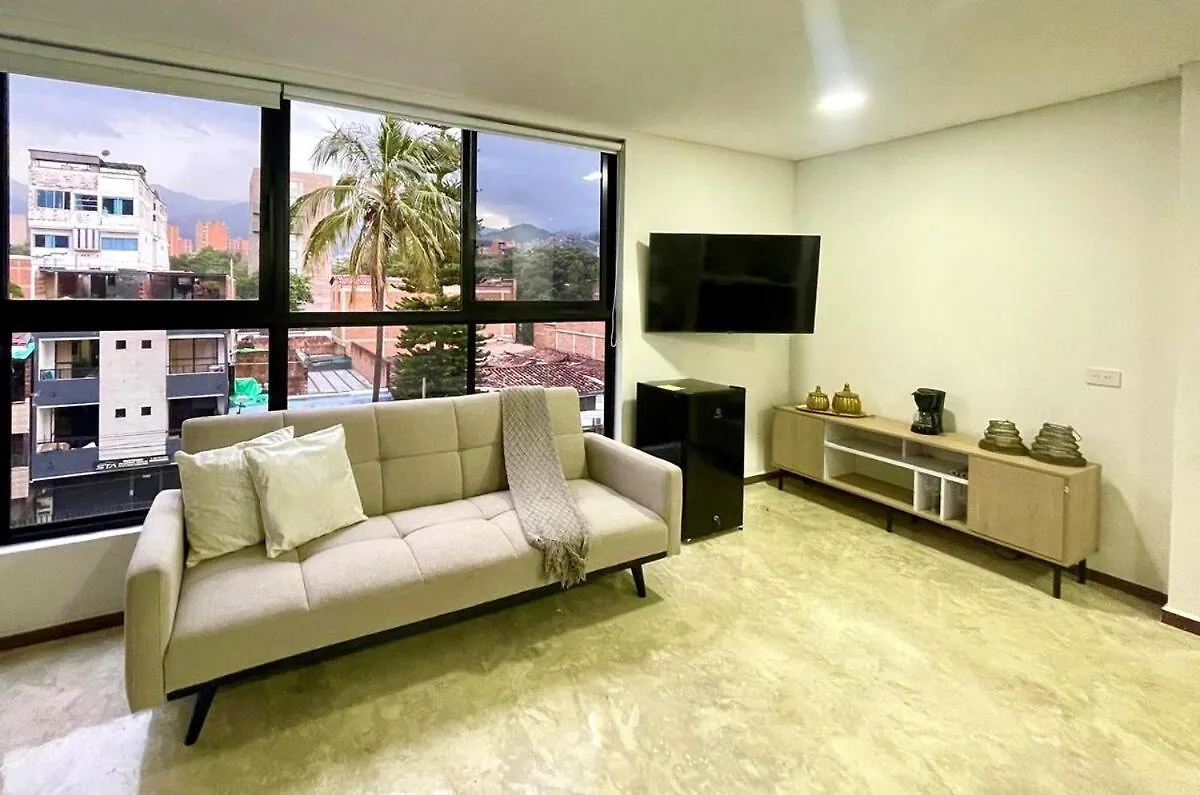 麦德林43 Laureles Life I Modern Loft And Excellent Location公寓 哥伦比亚